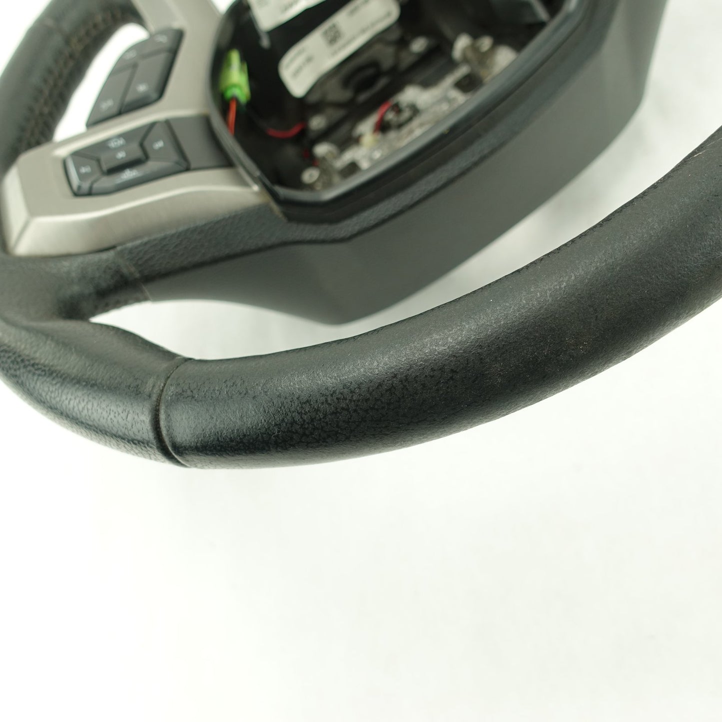 2015 2016 2017 Ford F150 Steering Wheel Assembly Heated Leather Black