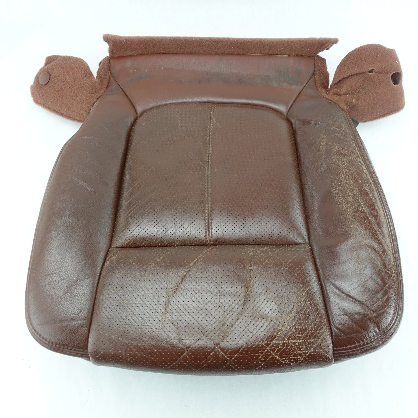 2013 2014 15 Ford F250 F350 Left Driver Lower Bottom Seat Cushion Leather Vented
