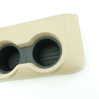 2011 2012 2013 2014 2015 2016 Ford F250 F350 Center Console Rear Cup Holder Tan