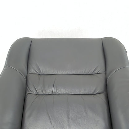 2003 2004 Honda Accord Left Driver Side Seat Upper Back Cushion Leather Gray