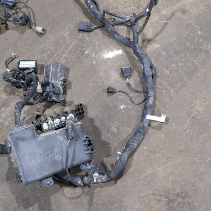 Damage 2015 Ford F150 3.5L Turbo Engine Fuse Box Bay Wire Harness Loom
