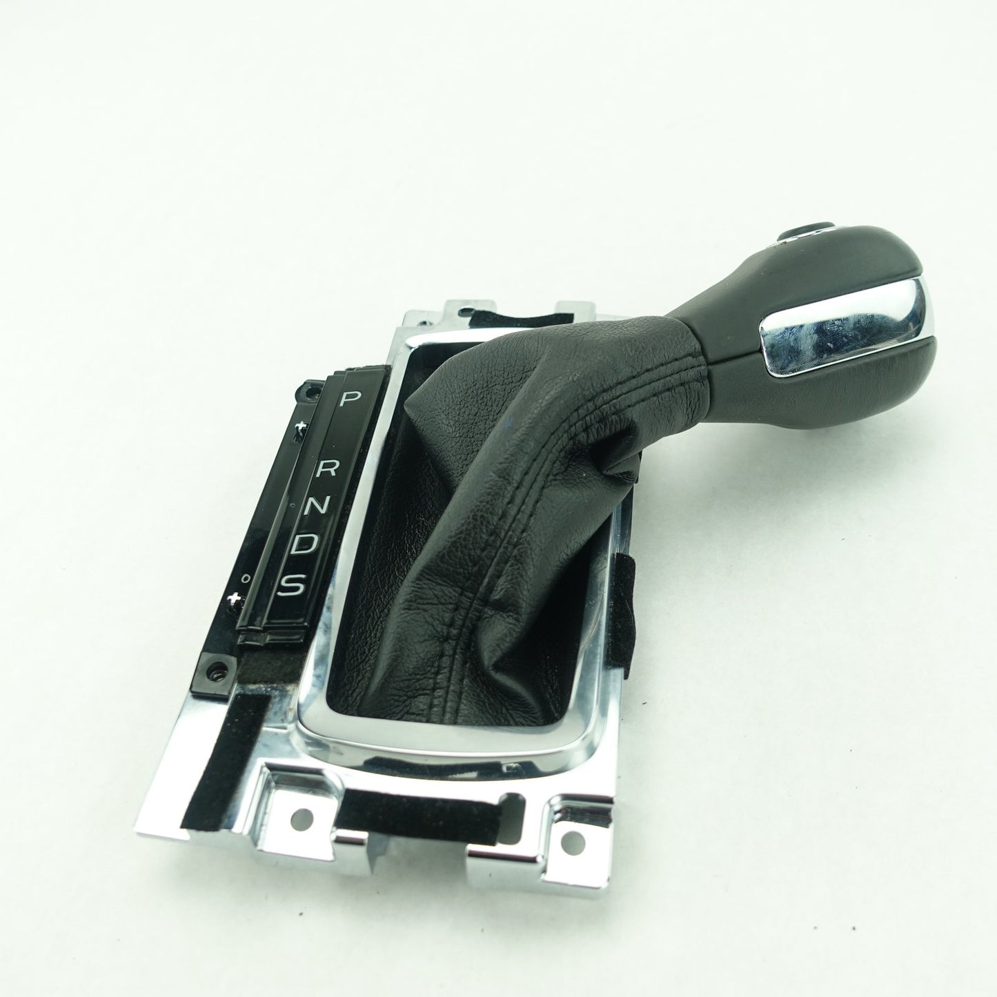 2011 2012 2013 2014 Ford Edge Shift Shifter Knob Boot Indicator Bezel Trim Black