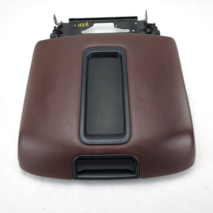 Damage 2014 Silverado Sierra High Country Center Console Armrest Lid Cover Brown