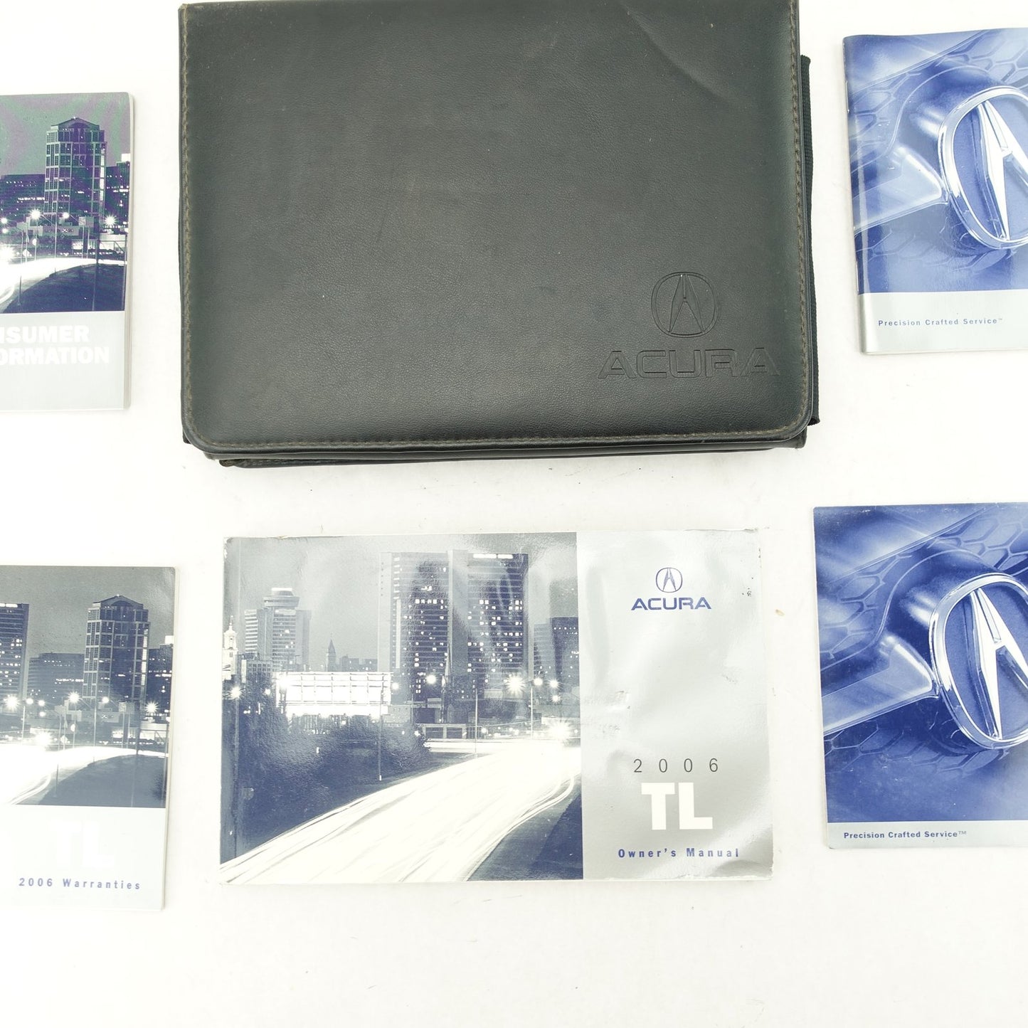 2006 Acura TL Owner's Manual Guide Book Pouch Set