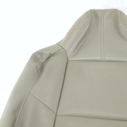 Damage 2008 2009 2010 Ford F250 F350 Seat Upper Skin Cover Leather Gray Left