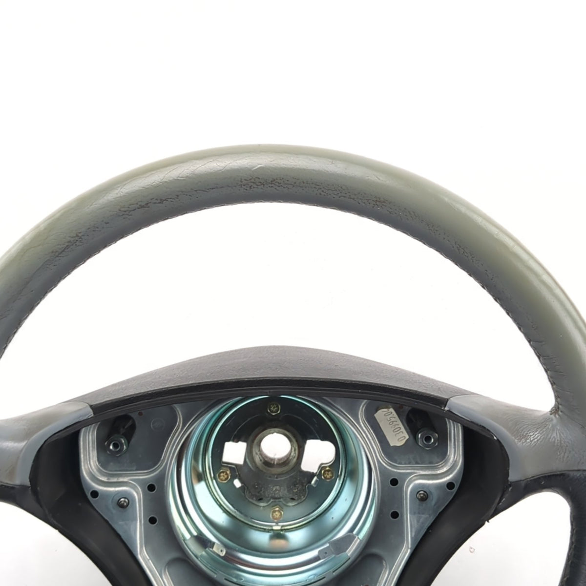 1998 1999 2000 Mercedes-Benz C280 Sport Steering Wheel Black Gray Leather