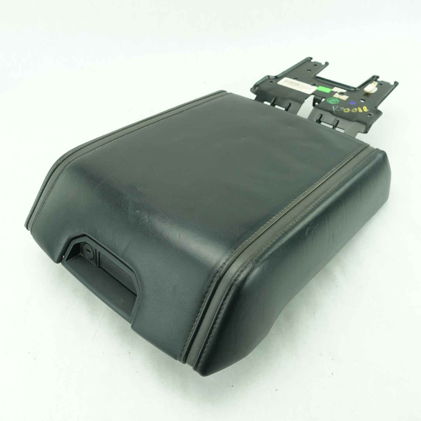 2015 2016 2017 Ford F150 Center Console Lid Armrest Cover Black Leather Platinum