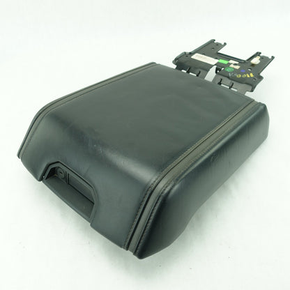 2015 2016 2017 Ford F150 Center Console Lid Armrest Cover Black Leather Platinum