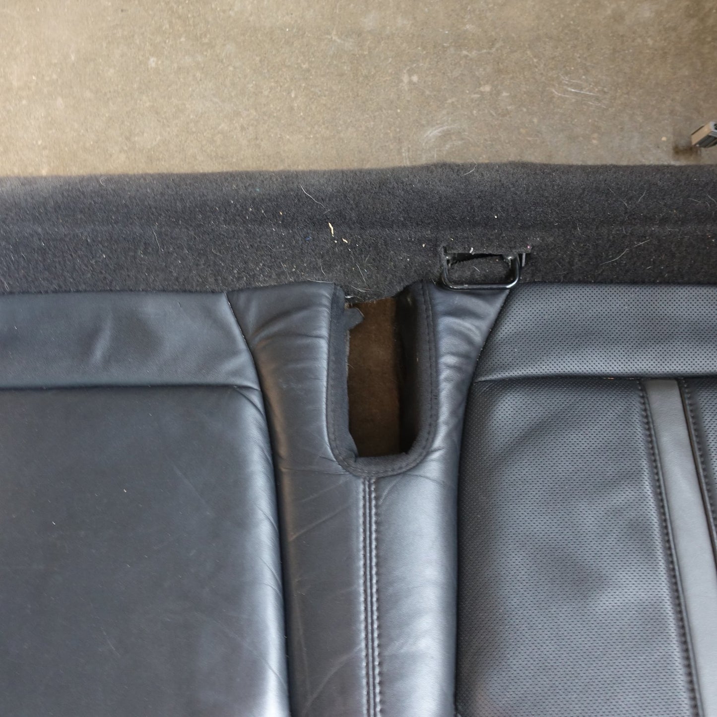 2015 2016 17 Ford F150 Platinum Right Rear Lower Seat Cushion Pad Cover Leather