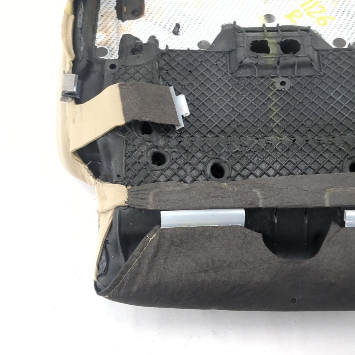2015 2016 Ford F150 Passenger Seat Bottom Cushion Leather Tan Vented