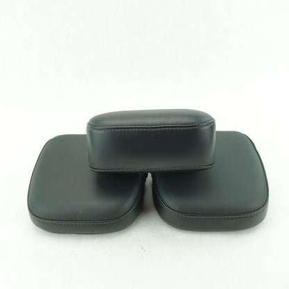 2015 2016 2017 2018 2019 Ford F150 Black Leather Headrest Set Rear Back Seat