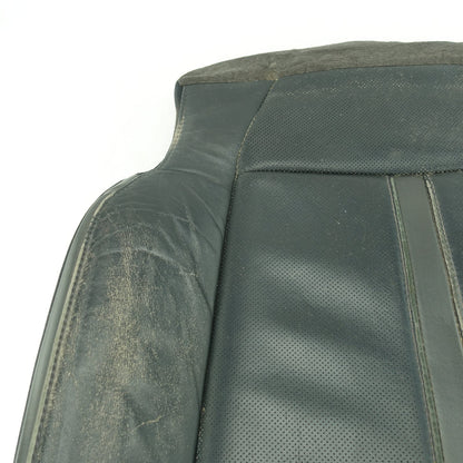 2015 16 Ford F150 Platinum Passenger Seat Bottom Cushion Leather Black Vented