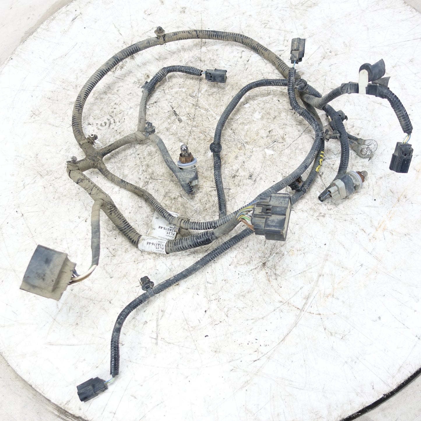 2015 2016 Ford F150 Rear Bumper License Plate Trailer Wire Harness