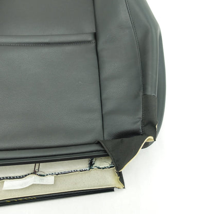 2012 2013 2014 Ford Edge Driver Left Front Seat Back Cover Skin Black Leather