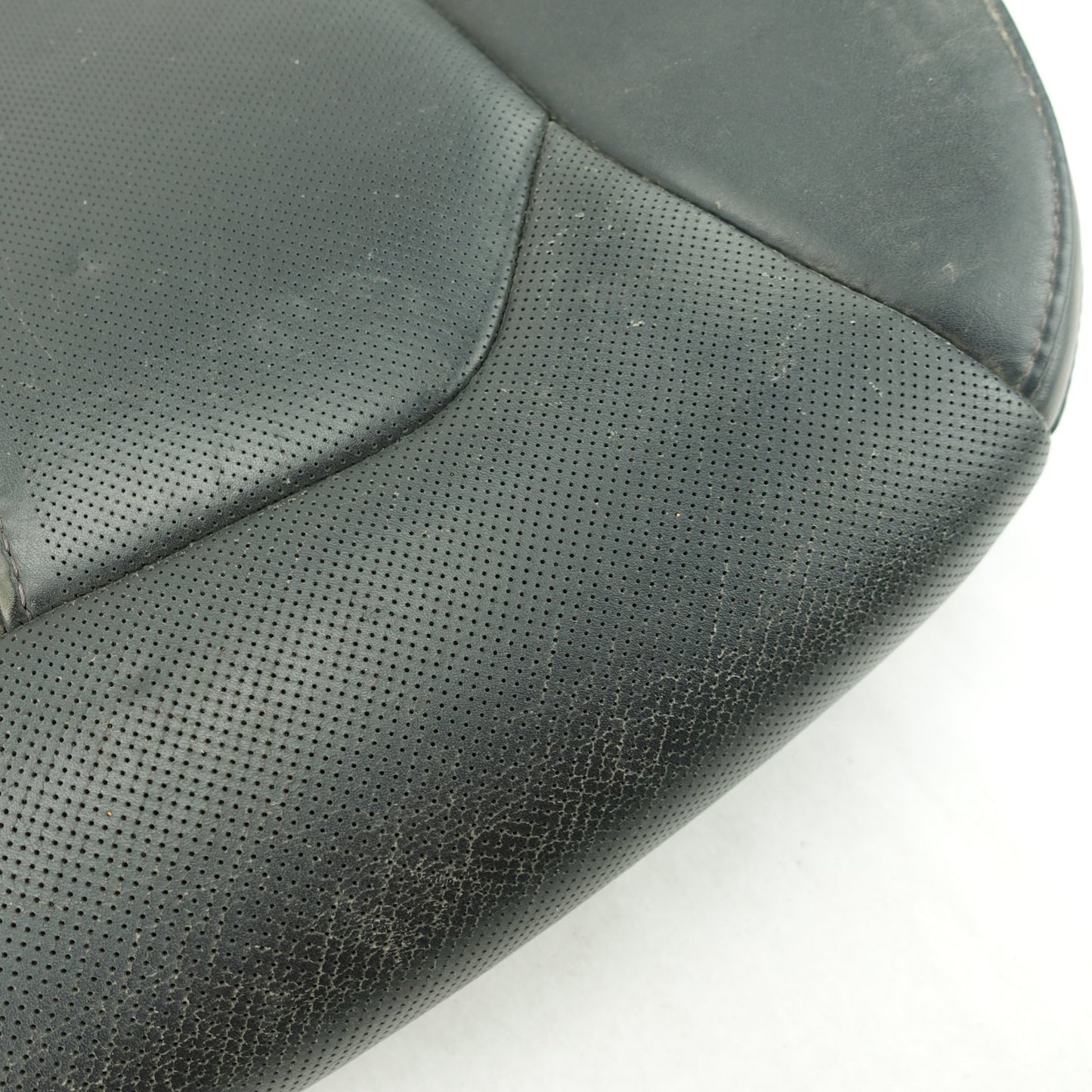 2015 16 Ford F150 Platinum Passenger Seat Bottom Cushion Leather Black Vented