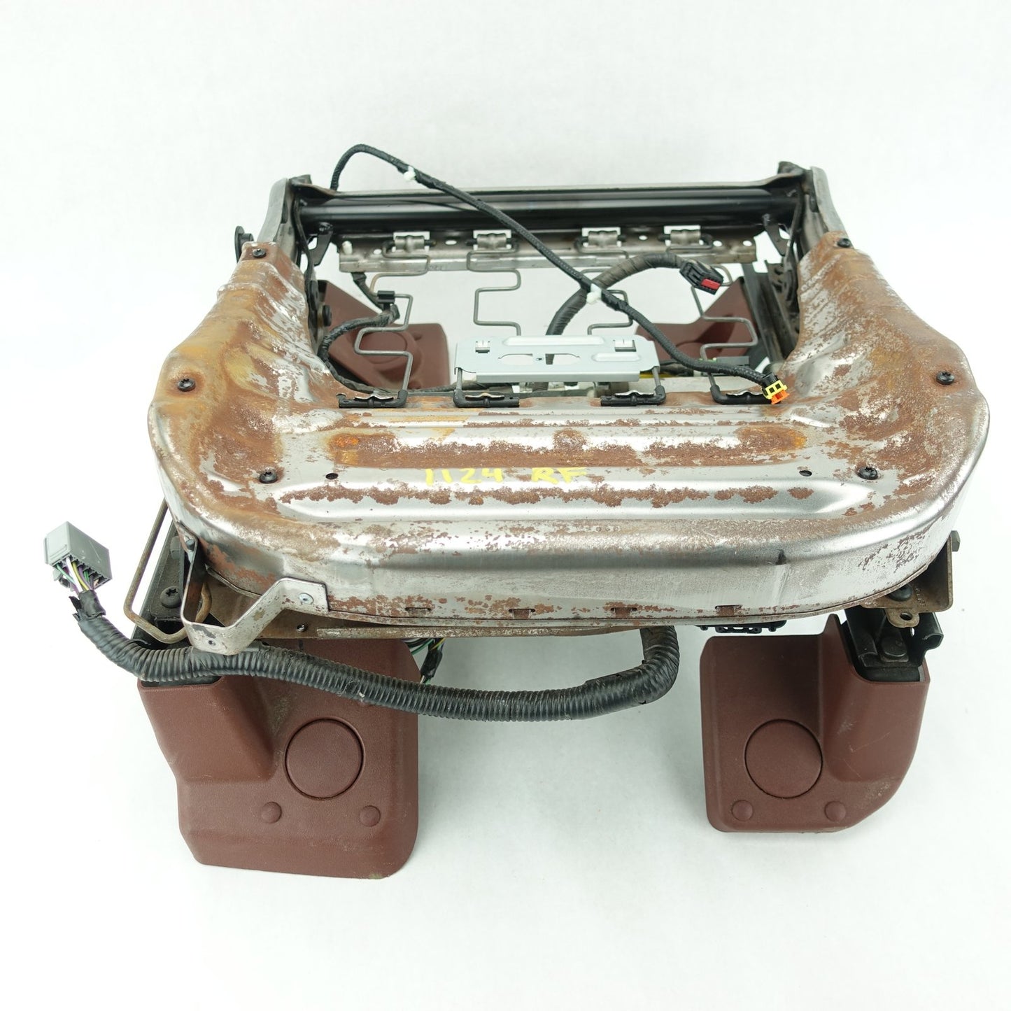 2013 Ford F250 F350 Passenger Right Seat Base Track 10 Way Power Heated Cooled