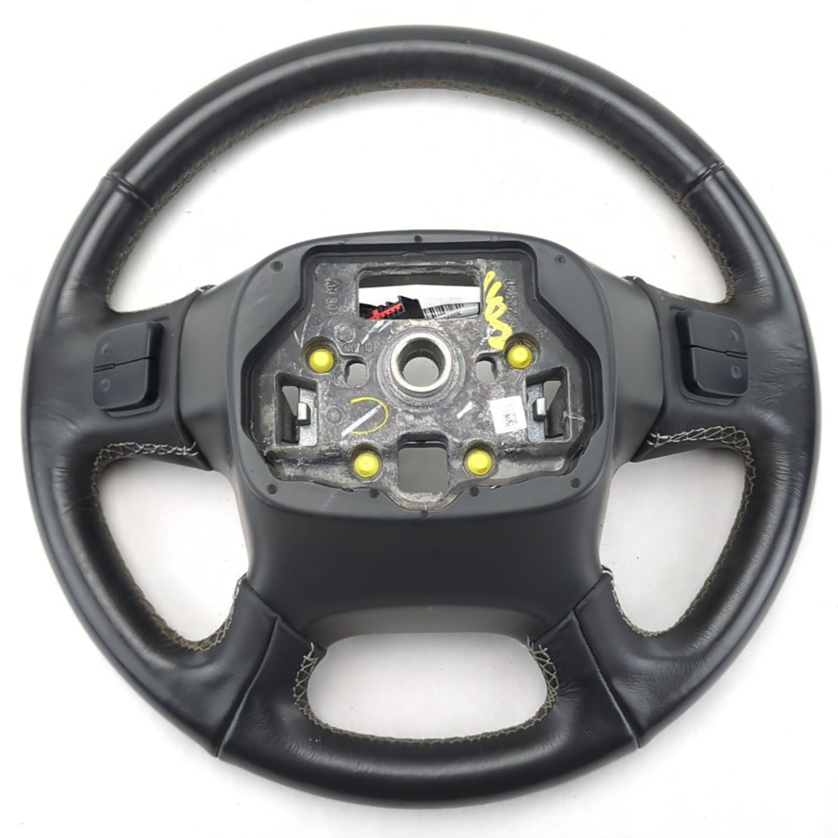 2014 2015 2016 2017 2018 Silverado Sierra Leather Steering Wheel Black