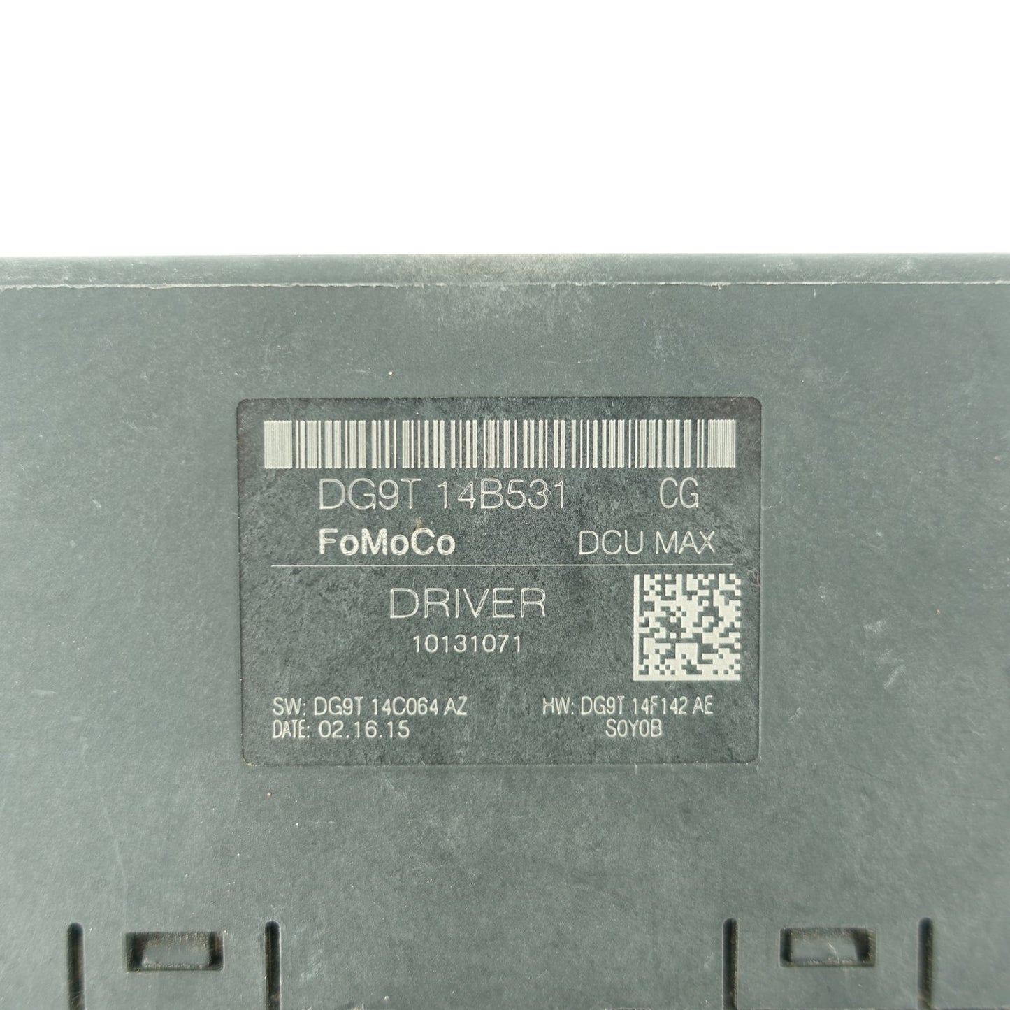 2015 2016 2017 2018  Ford F150 With Blind Spot Left Front Door Control Module