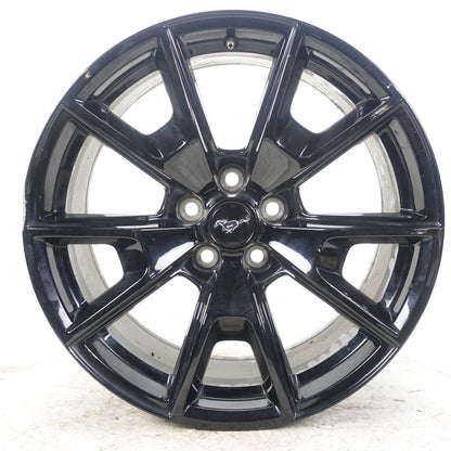 Damage 2017 Ford Mustang 19 inch 5 Spoke Black OEM Wheel Rim Ring