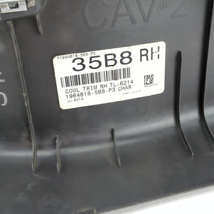 2011 2012 2013 Ford F250 F350 Kick Panel Under Dash Trim Bezel Cover Black Right