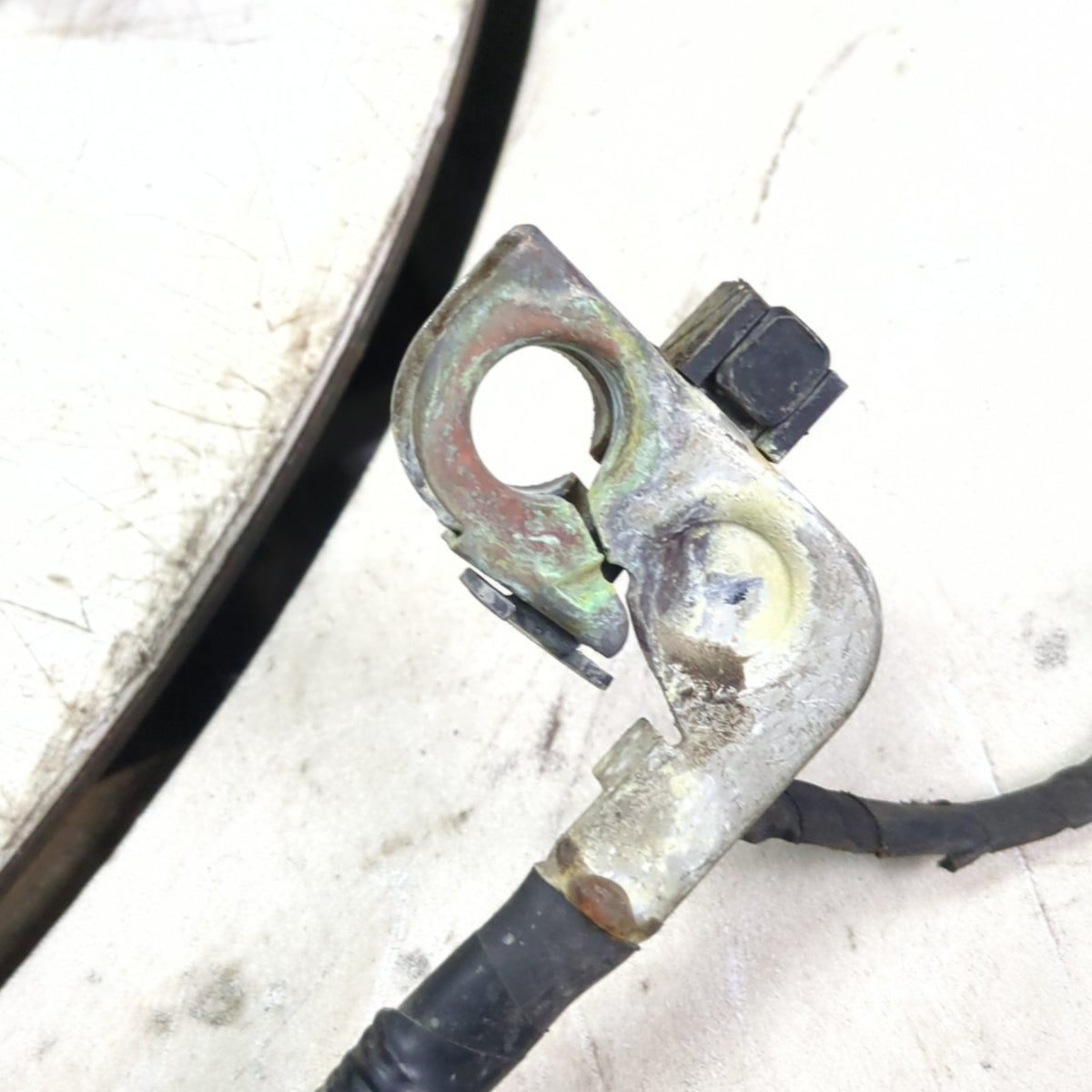 2019 Ford F550 6.7L Diesel Positive Negative Battery Cable Power Wire Harness
