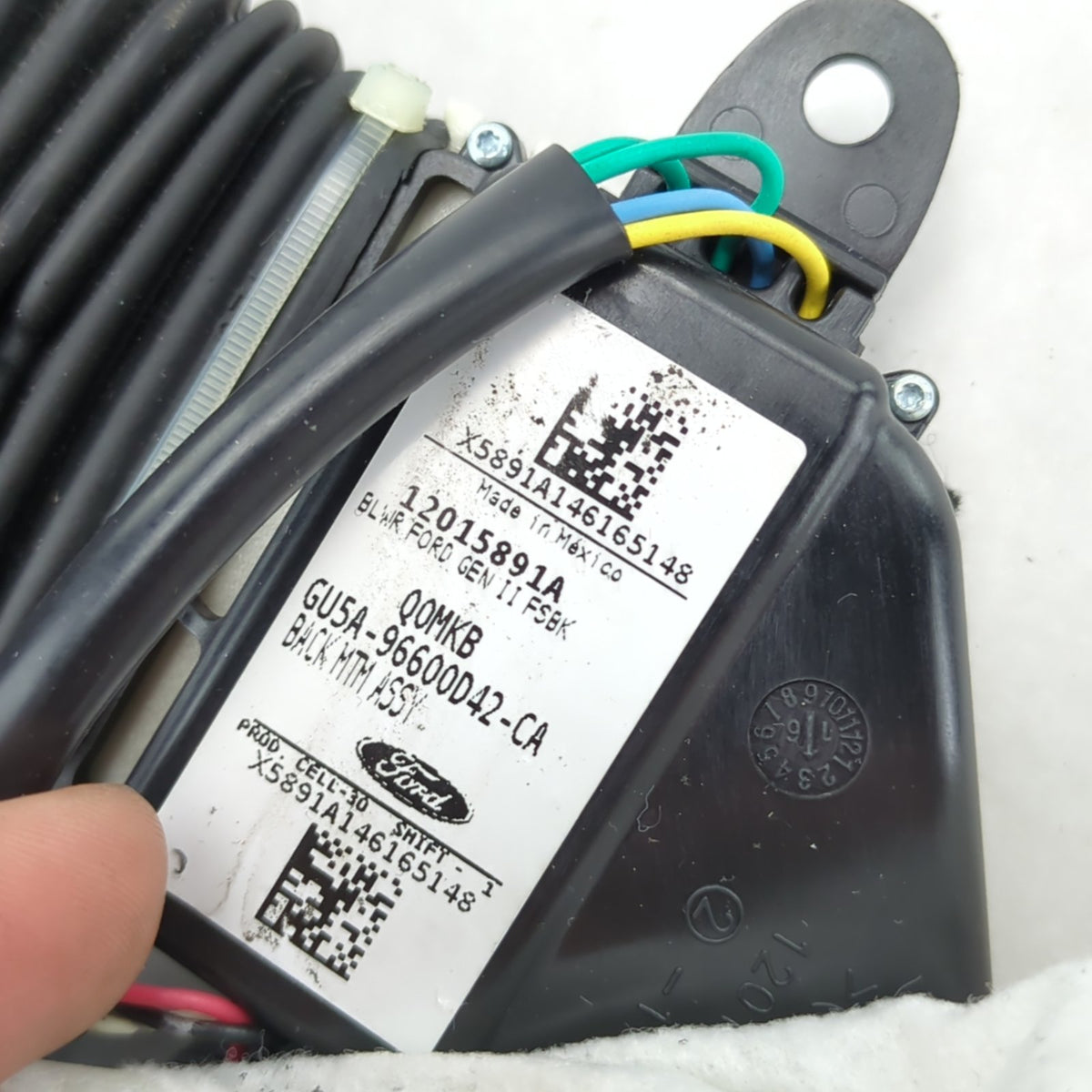 2015 2016 Ford F150 Backrest Heated Cooled Seat Fan