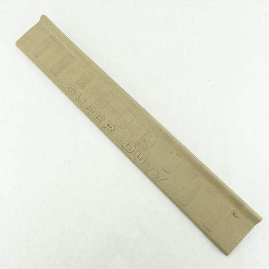 12 2013 2014 2015 2016 Ford F250 F350 Front Left Door Sill Scuff Plate Trim Tan