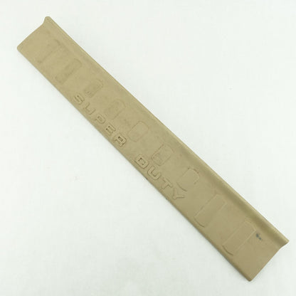 12 2013 2014 2015 2016 Ford F250 F350 Front Left Door Sill Scuff Plate Trim Tan