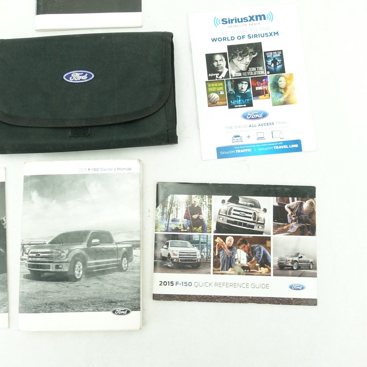 2015 Ford F150 Owners Manual Owners Guide Book Set Pouch