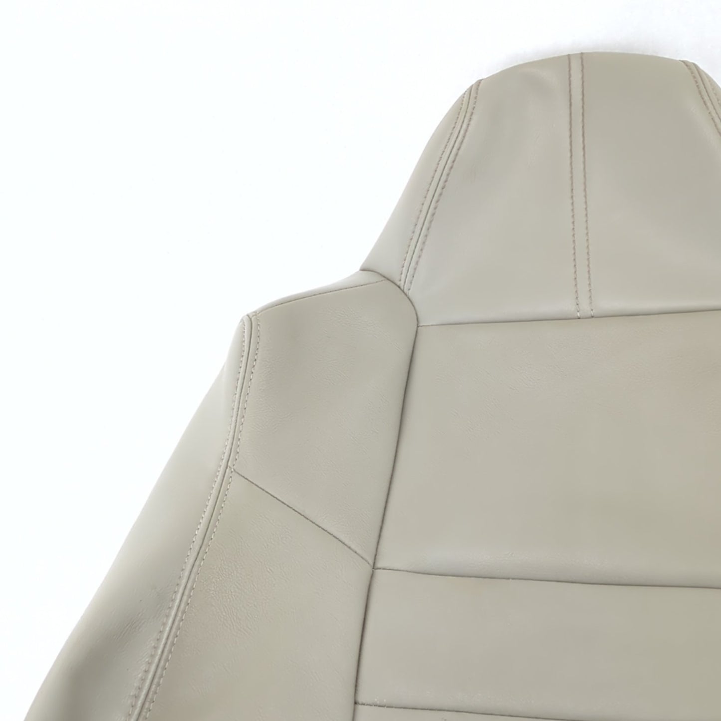 2008 2009 2010 Ford F250 F350 Right Passenger Seat Upper Cover Skin Leather Gray
