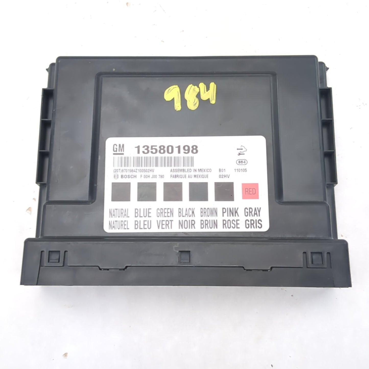 2011 2012 2013 Equinox Terrain Body Control Module BCM