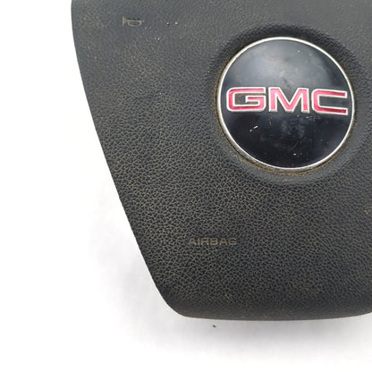 2007 2008 2009 2010 GMC Sierra 2500 3500 Steering Wheel Driver Airbag Black