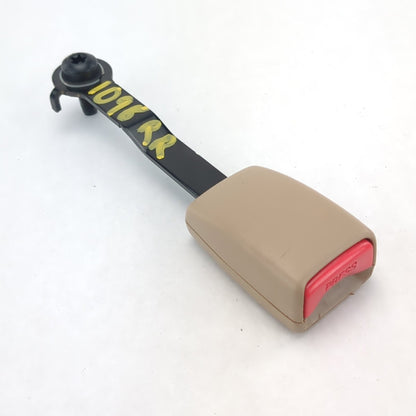 2015 2016 2017 Ford F150 Rear Right Seat Belt Buckle Latch Receiver Tan