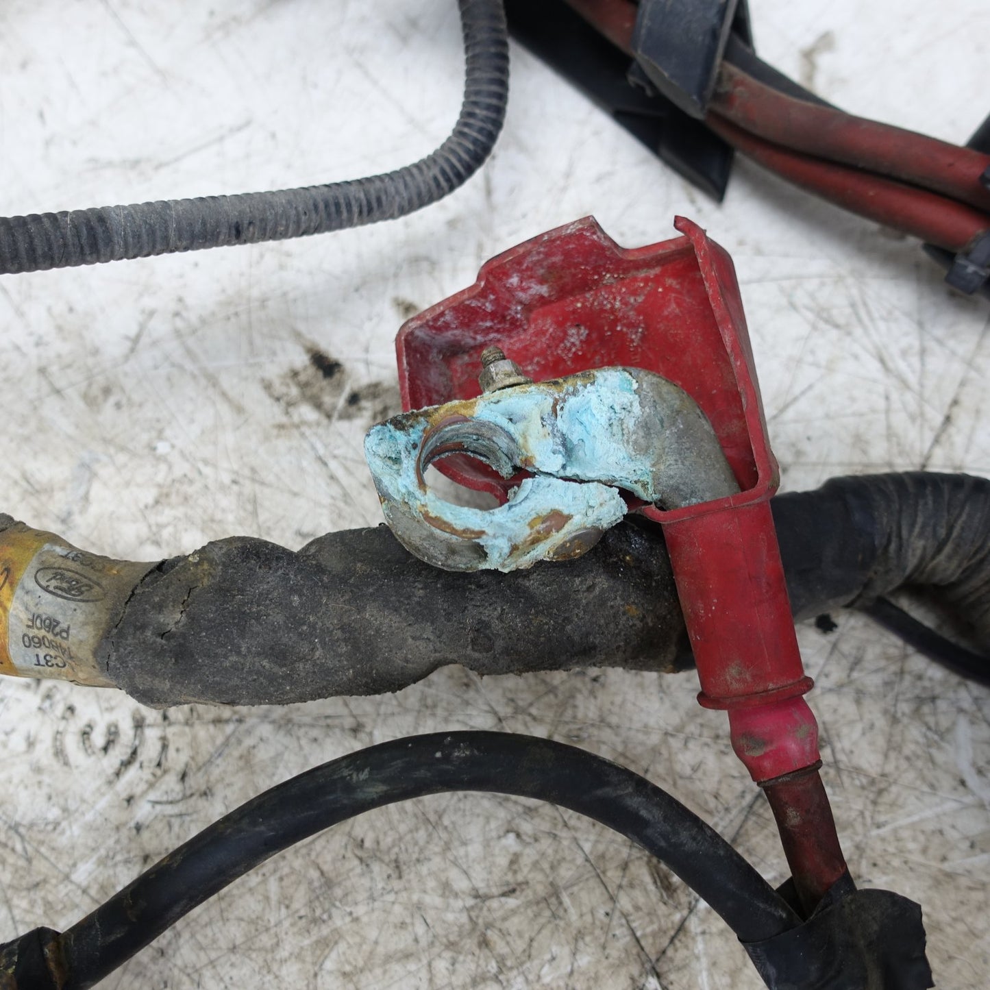 2011 2012 2013 2014 2015 16 Ford F250 F350 6.7L Positive Negative Battery Cable