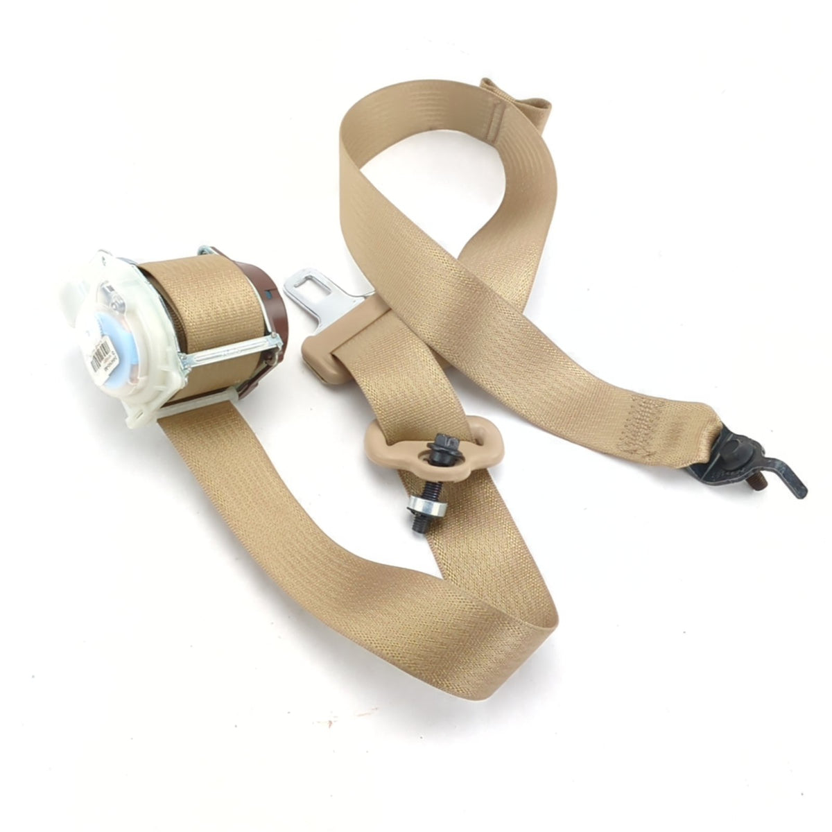 2015 2016 2017 Ford F150 Right Rear Seat Belt Tan