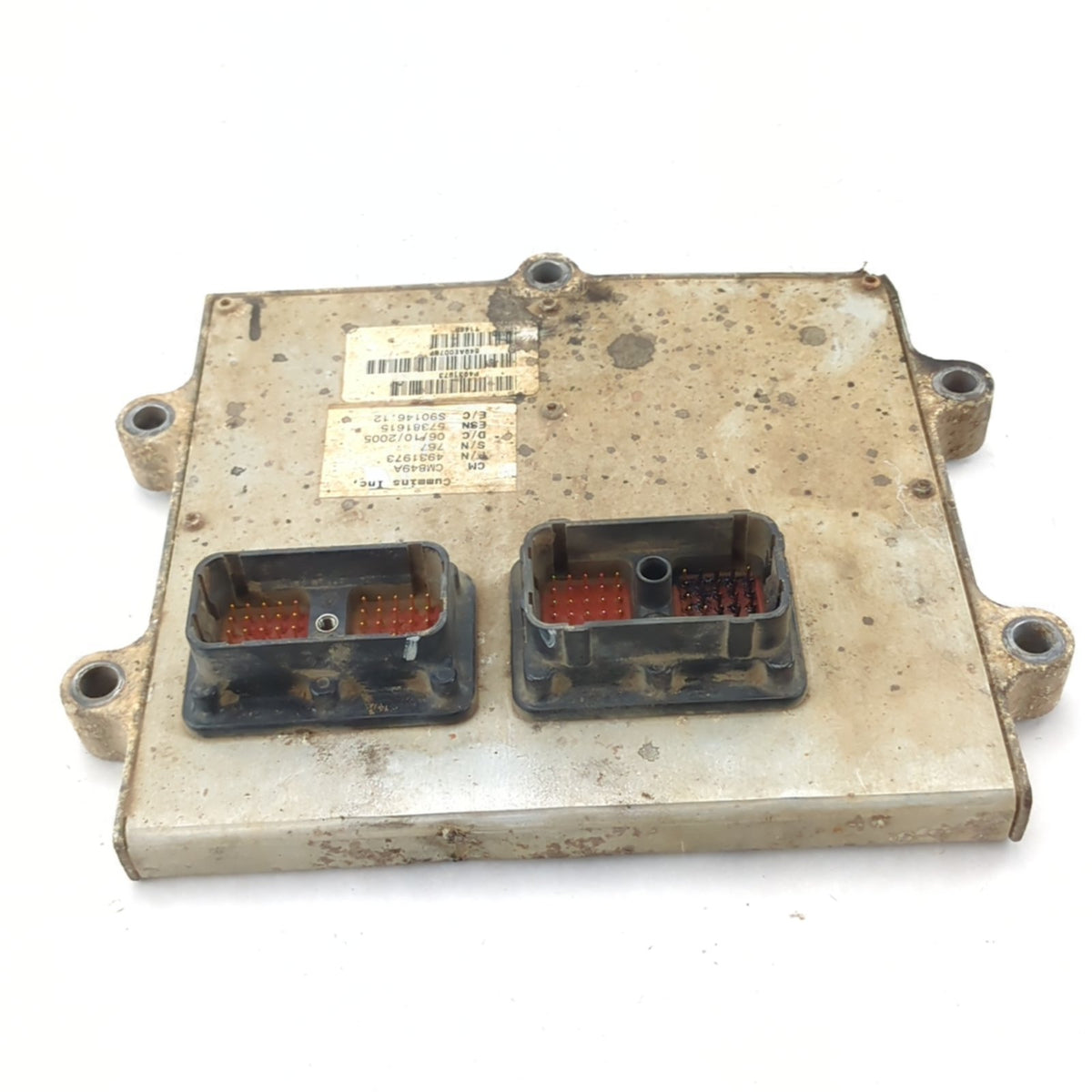Bent 2006 Ram 3500 Cummins 5.9L ECM Engine Control Module Manual Transmission