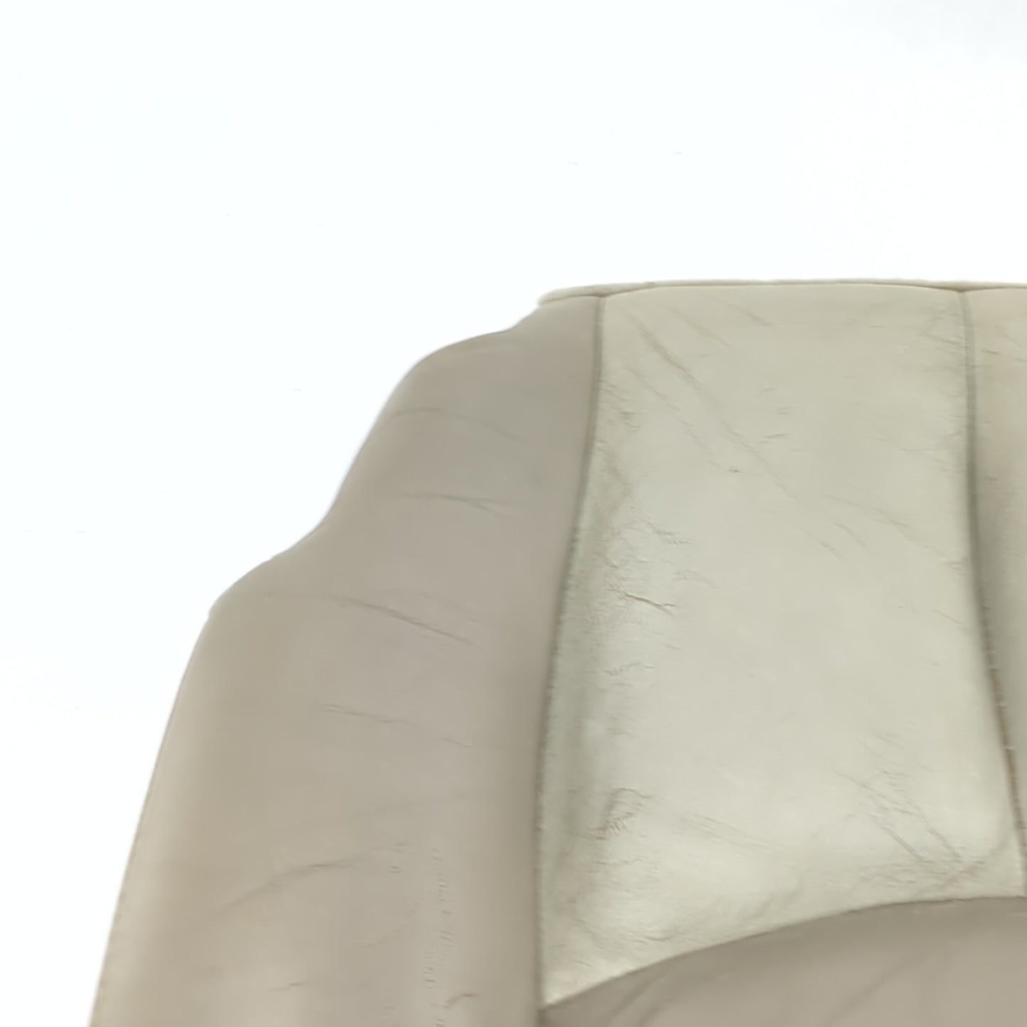 Damage 2004 2005 06 Yukon Suburban Left Driver Seat Bottom Cushion Leather Tan