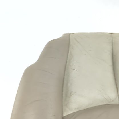 Damage 2004 2005 06 Yukon Suburban Left Driver Seat Bottom Cushion Leather Tan