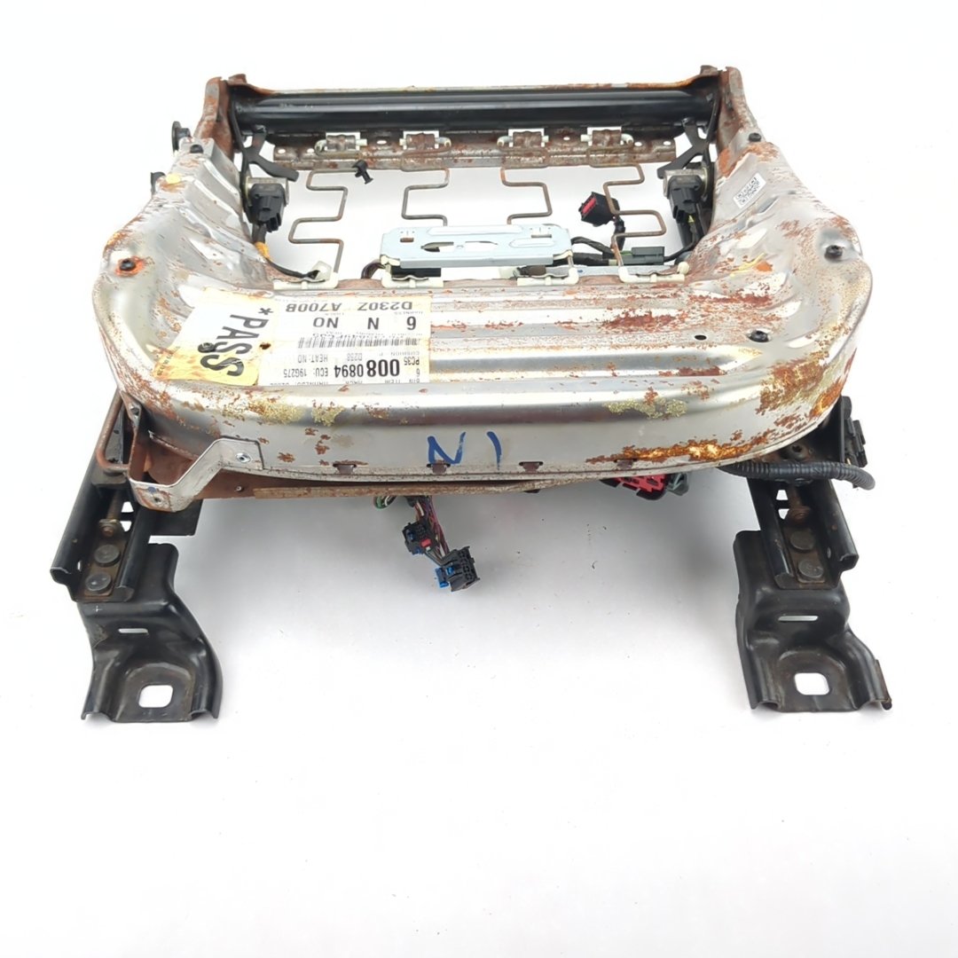 2011 12 Ford Taurus Right Passenger Power Seat Track Base Heated Cooled Massage