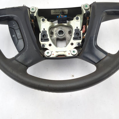 Worn 2008 2009 2010 2011 2012 2013 Sierra Silverado Steering Wheel Black