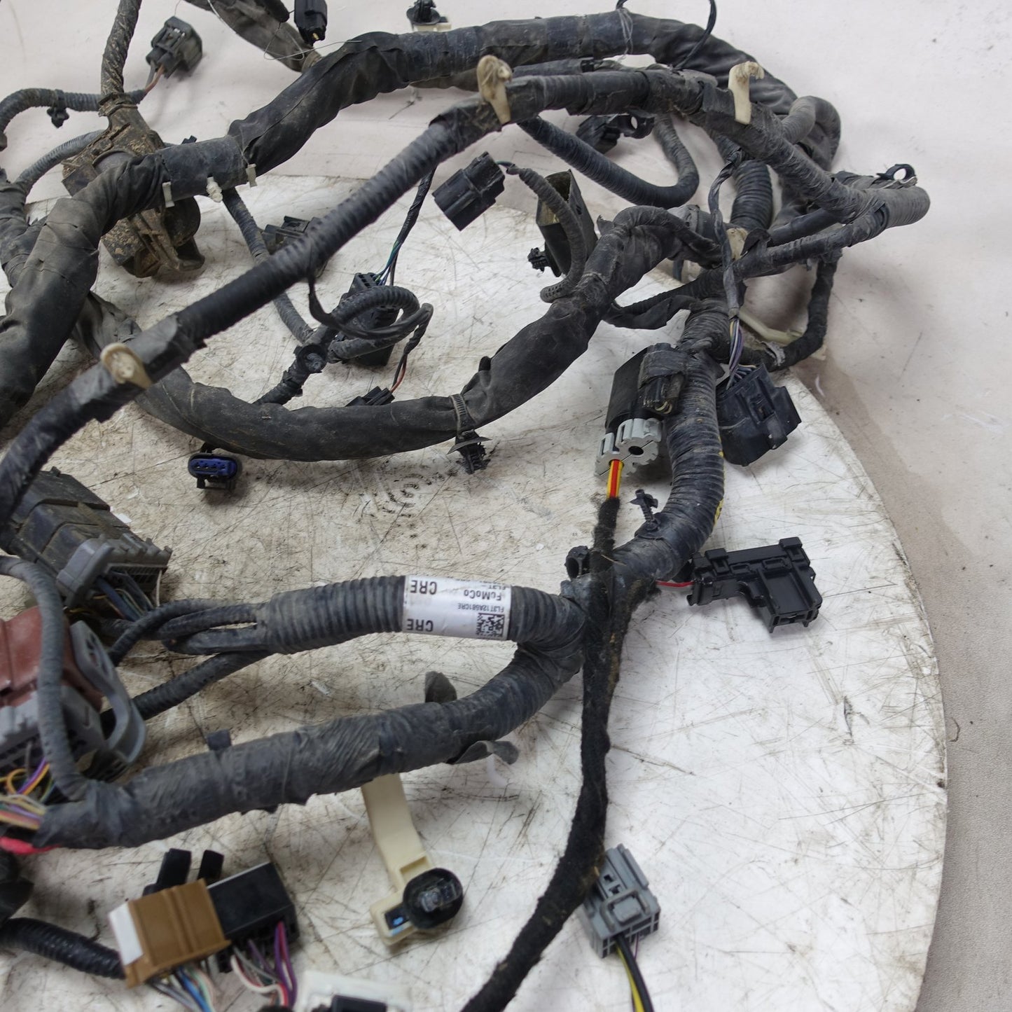 Damage 2015 2016 Ford F150 3.5L Engine Fuse Box Bay Wire Harness Loom