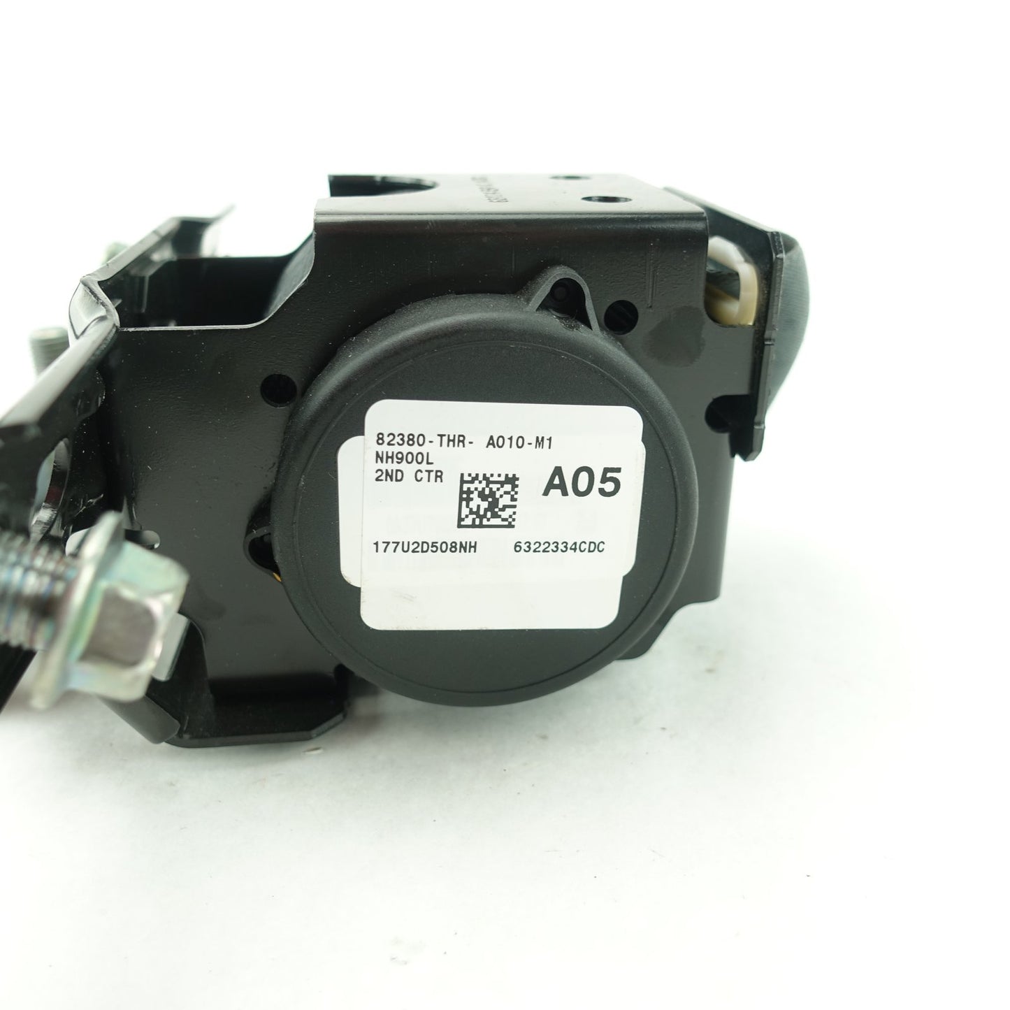 2022 2023 2024 2025 2026 Honda Odyssey 2nd Row Center Seat Belt Retractor Black