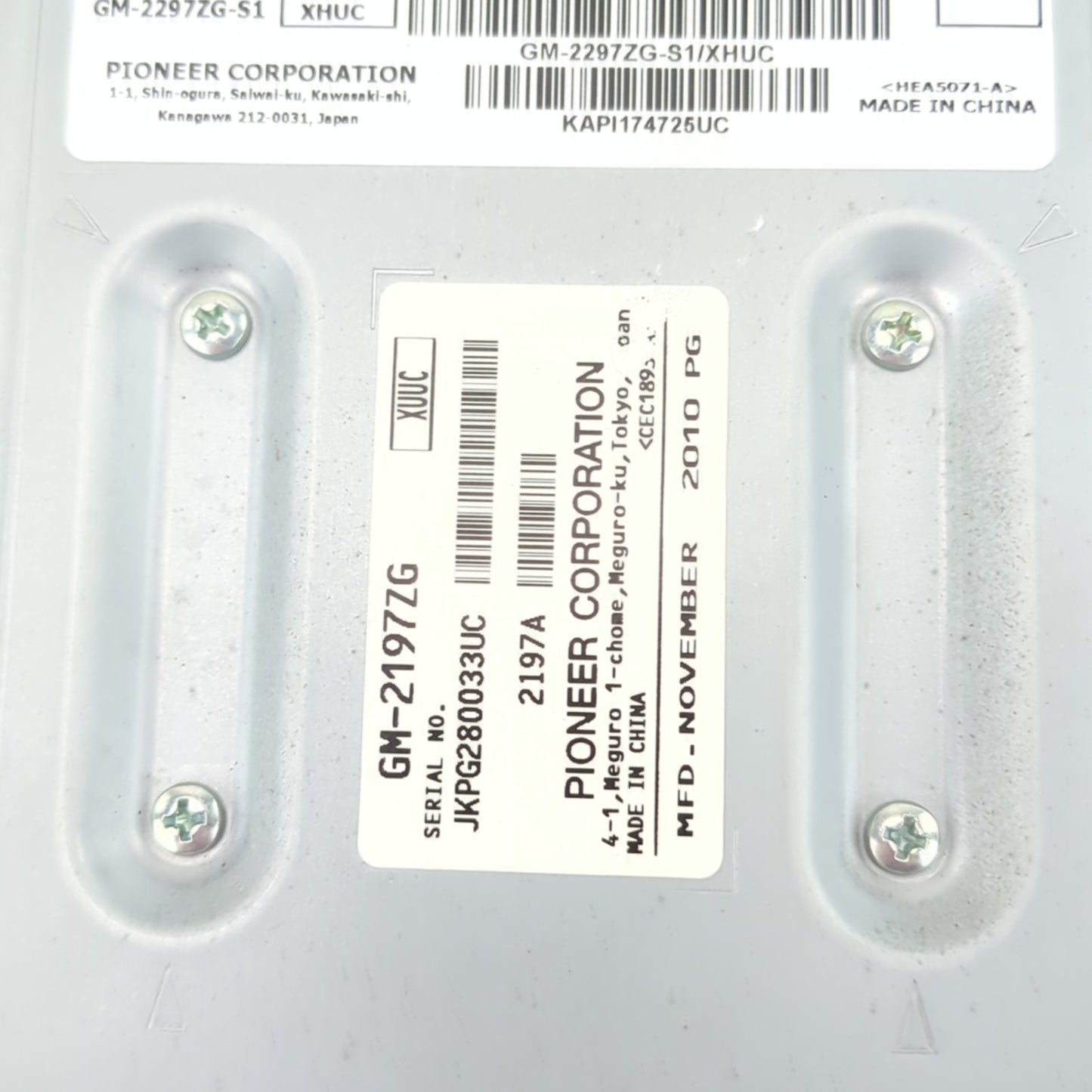 2010 2011 2012 2013 2014 2015 Equinox Terrain Amplifier Amp 6 Speaker System