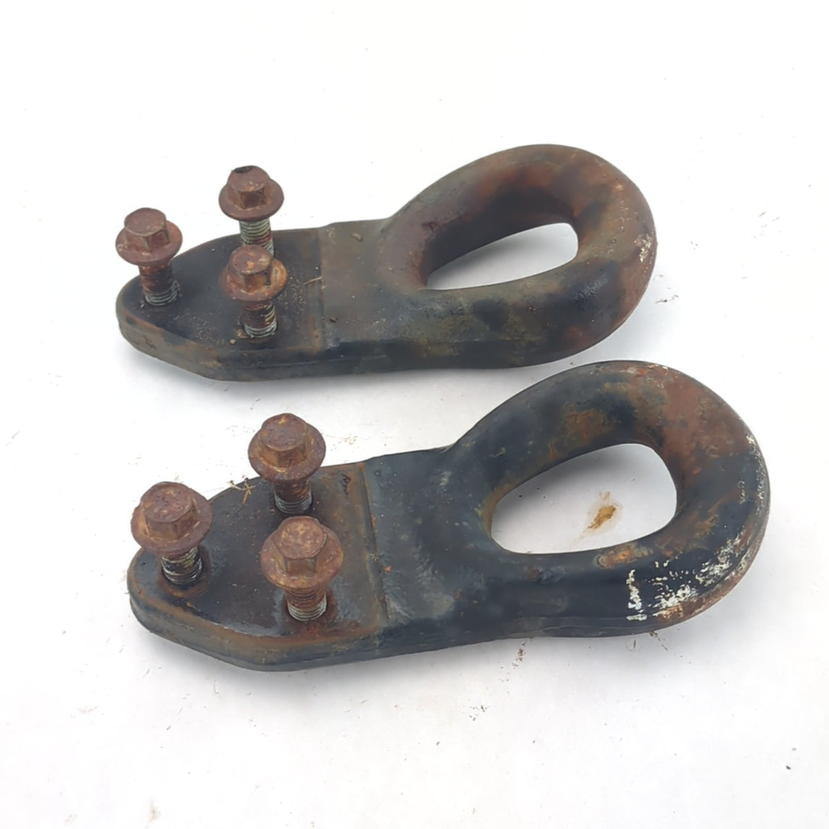 1999 2000 2001 2002 2003 2004 Ford F250 F350 Tow Hook Hooks Left Right Front Set