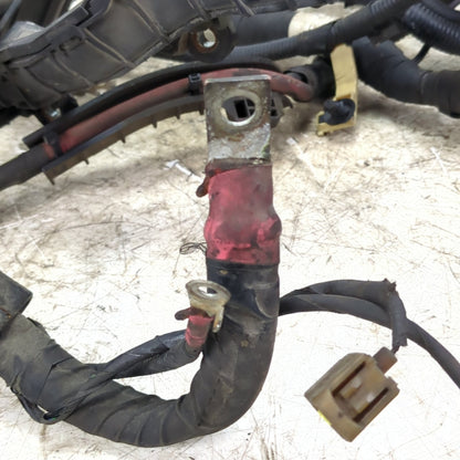 2019 Ford F550 6.7L Diesel Positive Negative Battery Cable Power Wire Harness