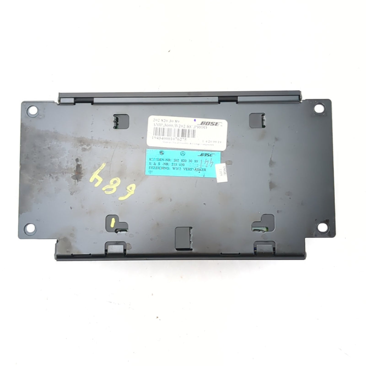 1998 1999 2000 Mercedes-Benz C280 Bose Audio Amplifier Radio Stereo Amp