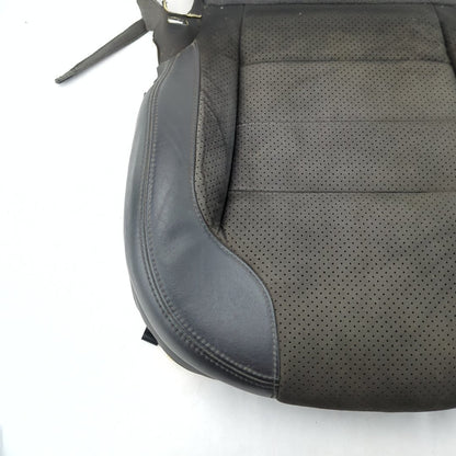 2011 2012 Ford Taurus SHO Right Seat Bottom Cushion Cover Black Leather Suede