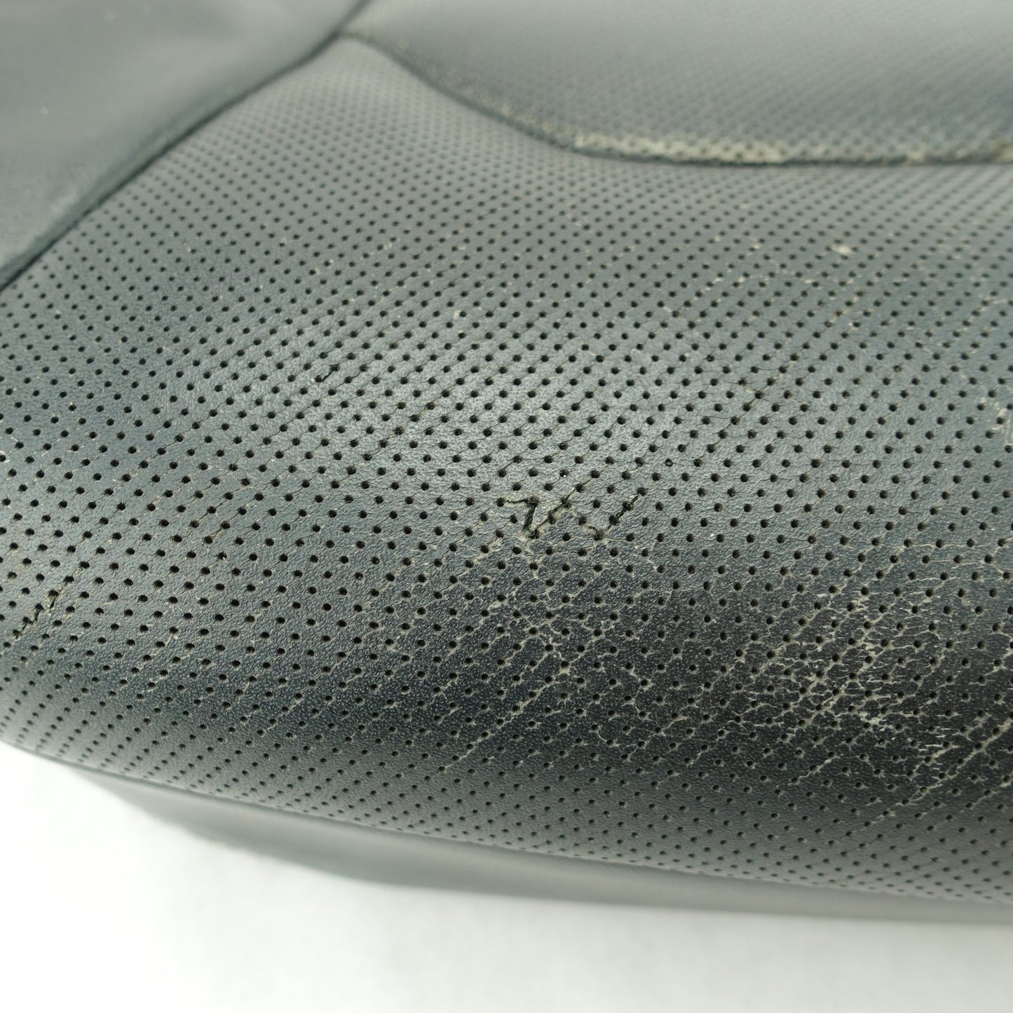 2015 16 Ford F150 Platinum Passenger Seat Bottom Cushion Leather Black Vented