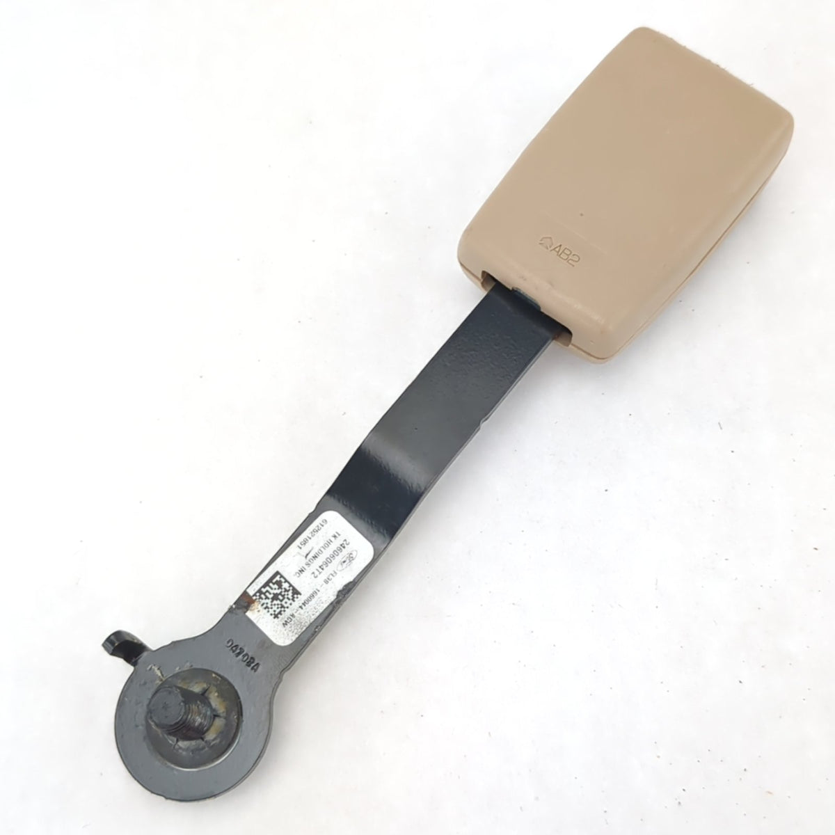 2015 2016 2017 Ford F150 Rear Left Seat Belt Buckle Latch Receiver Tan