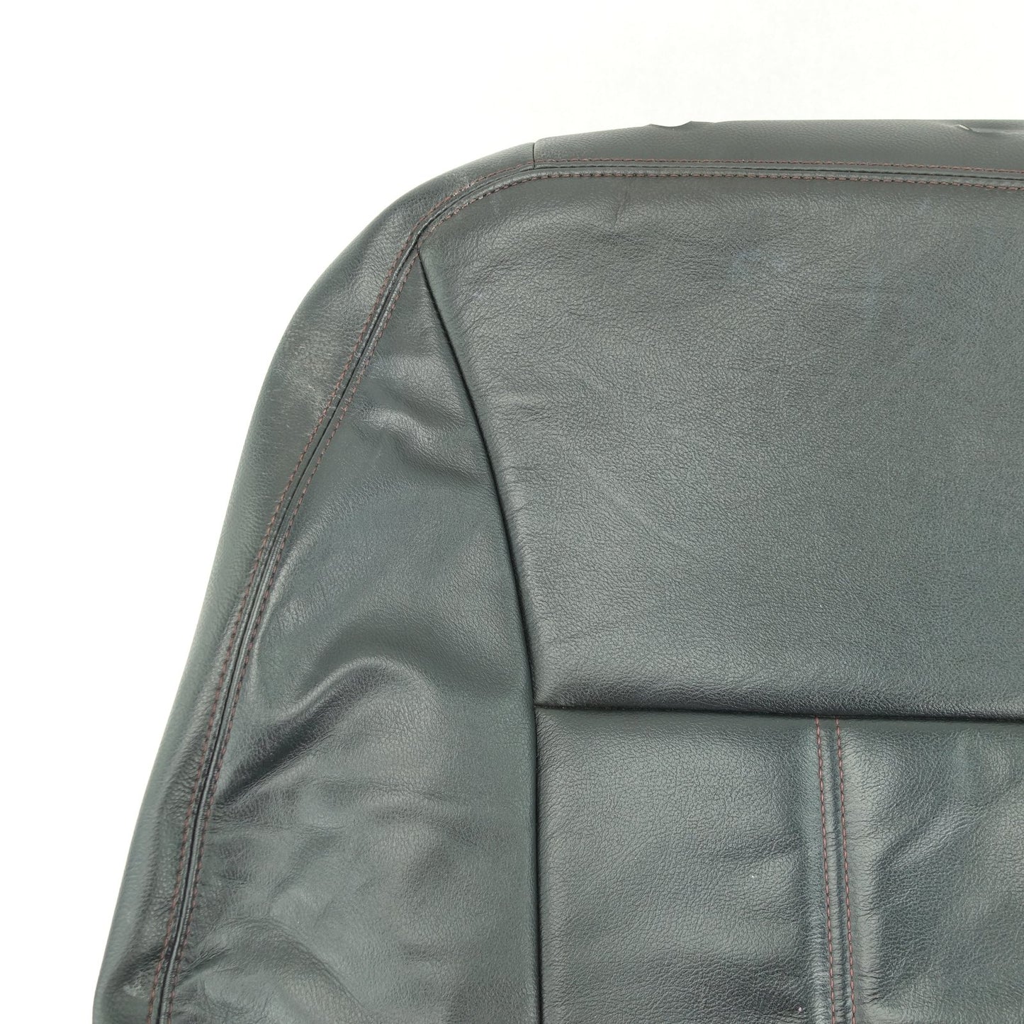 2012 2013 2014 Ford Edge Driver Left Front Seat Back Cover Skin Black Leather